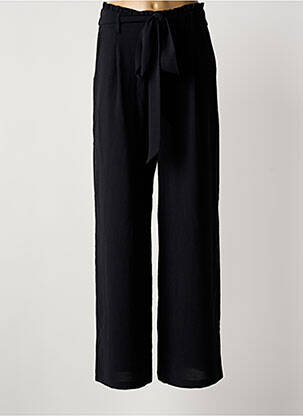 Pantalon larg negru LA PETITE ETOILE femeie