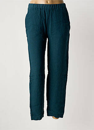 Pantalon 7/8 verde LA FEE MARABOUTEE femeie
