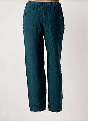 Pantalon 7/8 verde LA FEE MARABOUTEE femeie