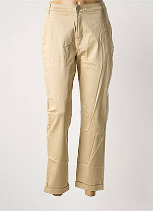 Pantalon chino bej VILA femeie