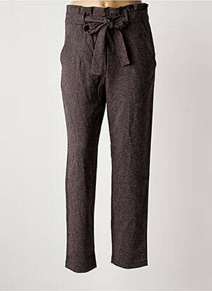 Pantalon drept maro LA FEE MARABOUTEE femeie