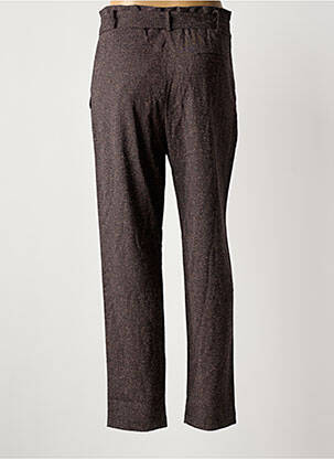 Pantalon drept maro LA FEE MARABOUTEE femeie