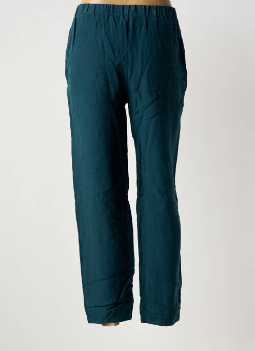 Pantalon 7/8 verde LA FEE MARABOUTEE femeie