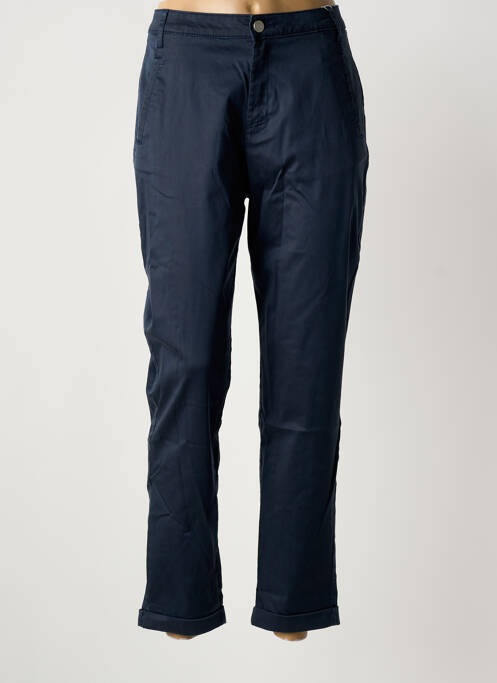 Pantalon chino albastru VILA femeie