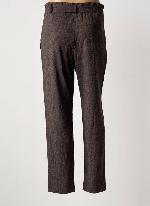 Pantalon drept maro LA FEE MARABOUTEE femeie