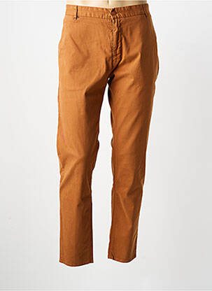 Pantalon chino maro HAPPY bărbat