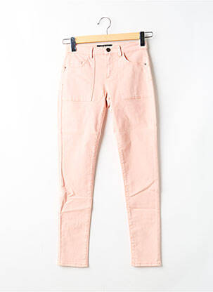 Pantalon slim roz ONE STEP femeie