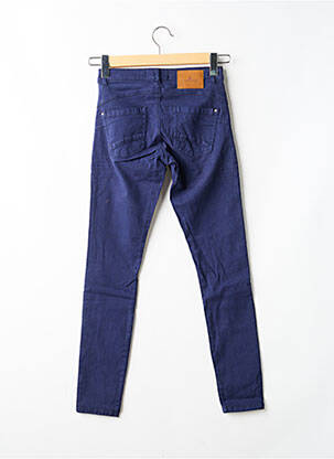Pantalon slim albastru ONE STEP femeie