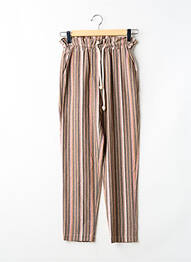 Pantalon drept maro LA FEE MARABOUTEE femeie
