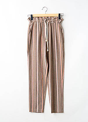 Pantalon drept maro LA FEE MARABOUTEE femeie