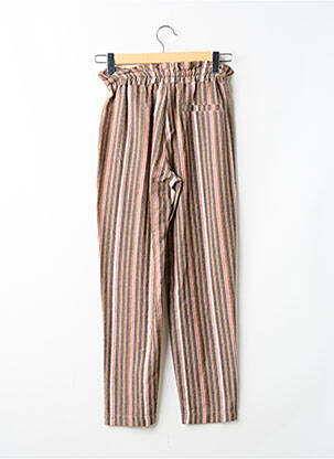 Pantalon drept maro LA FEE MARABOUTEE femeie