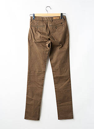 Pantalon chino maro HAPPY femeie