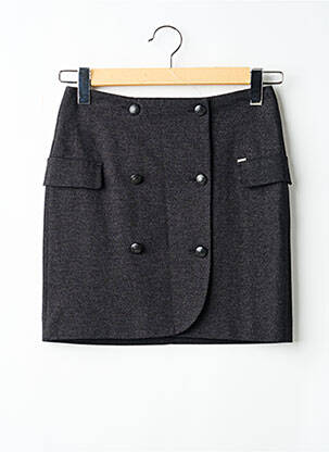 Fustă scurtă negru IKKS femeie