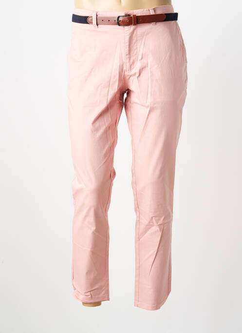 Pantalon chino roz SELECTED bărbat