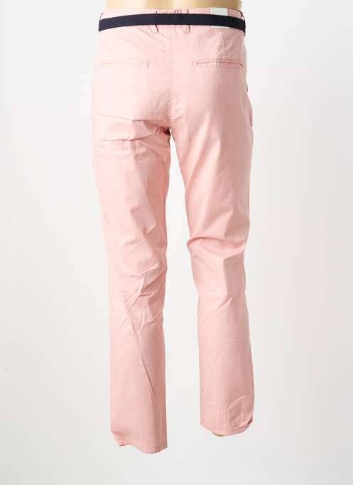 Pantalon chino roz SELECTED bărbat