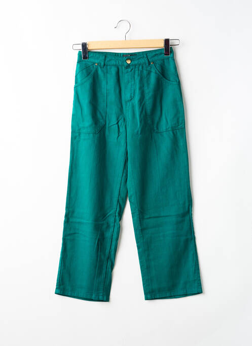 Pantalon trei sferturi verde ONE STEP femeie