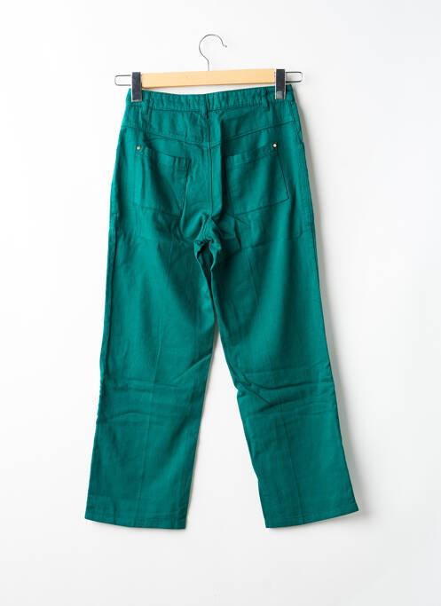 Pantalon trei sferturi verde ONE STEP femeie