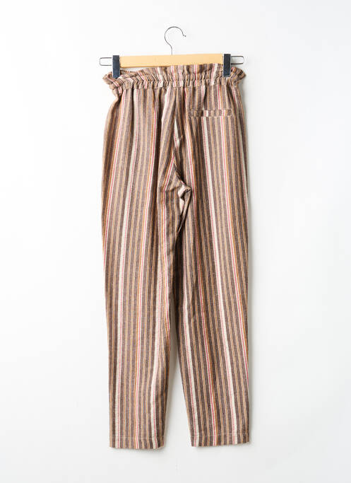 Pantalon drept maro LA FEE MARABOUTEE femeie