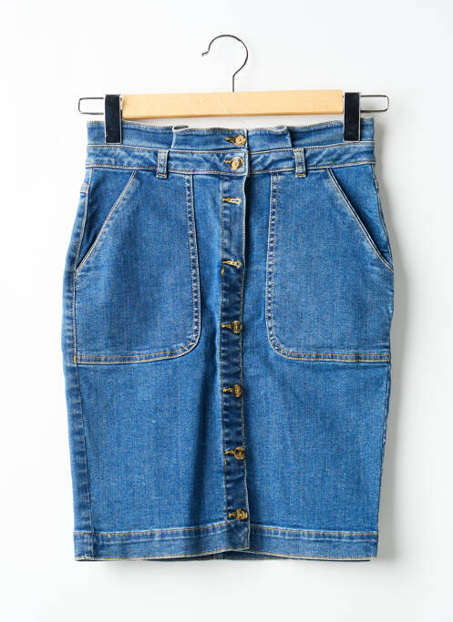 Fustă midi albastru ONE STEP femeie