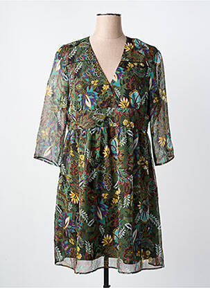 Rochie midi verde ONE STEP femeie