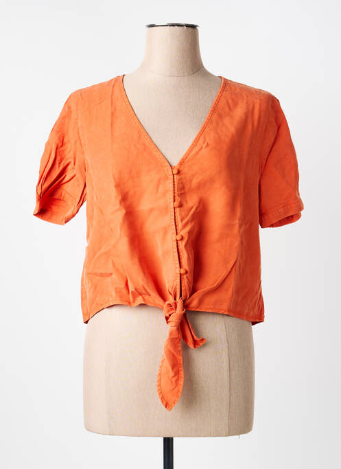 Cămașă portocaliu VILA femeie