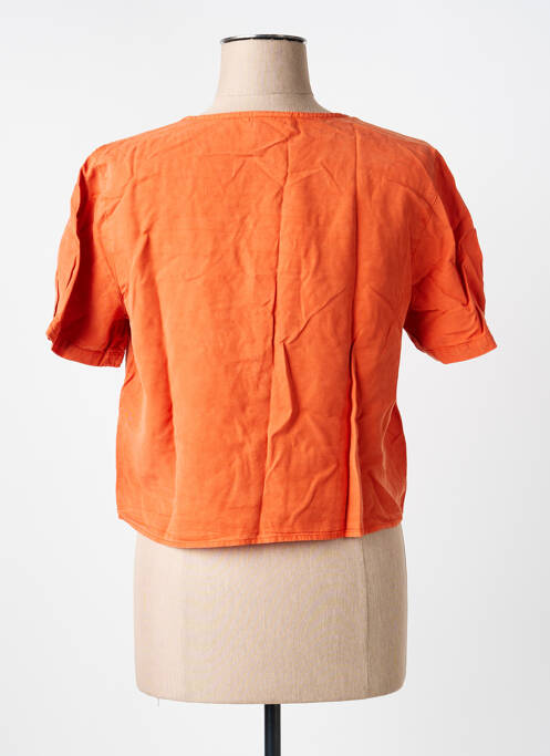 Cămașă portocaliu VILA femeie
