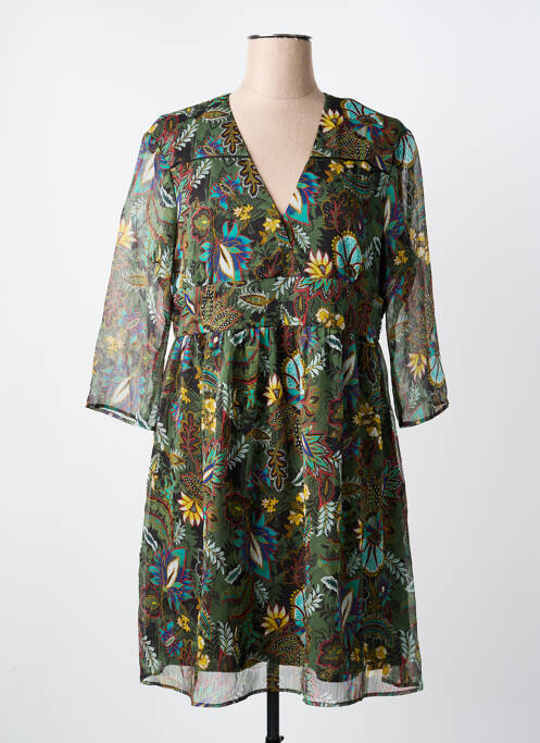 Rochie midi verde ONE STEP femeie