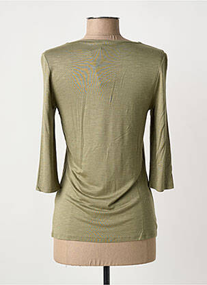 Tricou mâneci 3/4 mâneci 3/4 verde MARBLE femeie