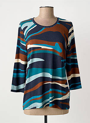 Tricou mâneci 3/4 mâneci 3/4 albastru BETTY BARCLAY femeie