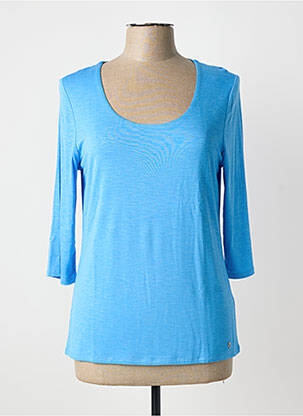 Tricou albastru MARBLE femeie