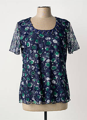 Top albastru TELMAIL femeie