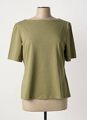 Tricou elasticitate mâneci scurte verde DIANA GALLESI femeie