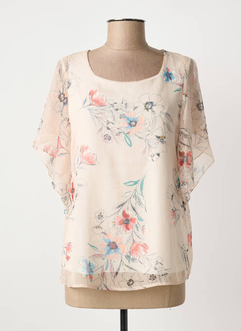 Top bej DANEVA femeie