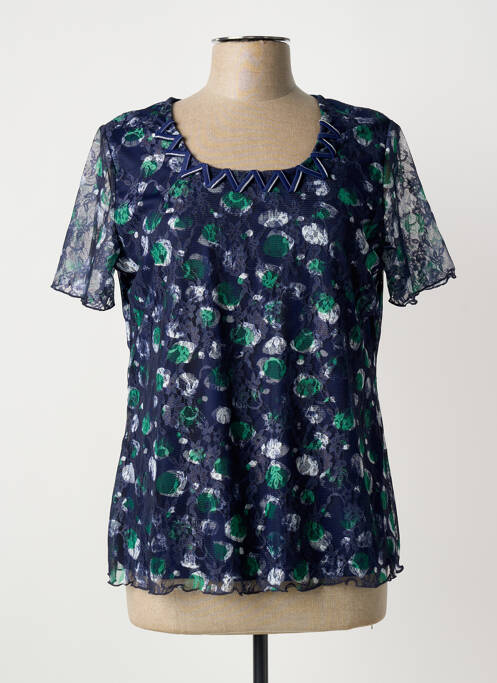 Top albastru TELMAIL femeie