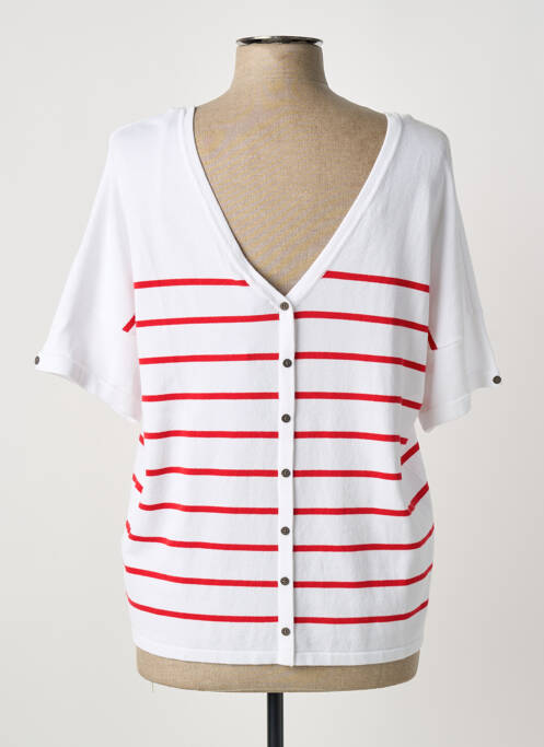 Tricou alb MARBLE femeie