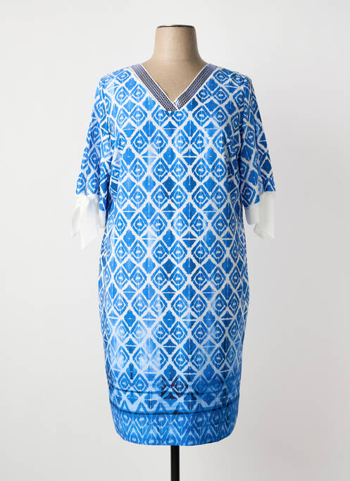 Rochie midi albastru HORTENSIA femeie