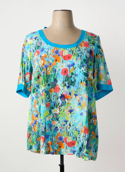 Top albastru MALOKA femeie