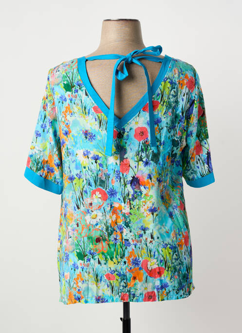 Top albastru MALOKA femeie