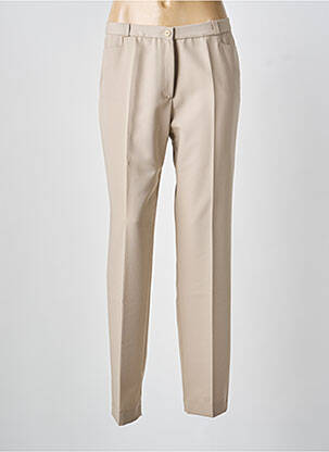 Pantalon slim bej ANNE KELLY femeie