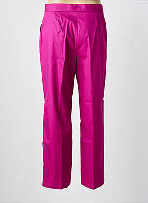 Pantalon 7/8 talie cu cleme mărime normală violet EMME M femeie