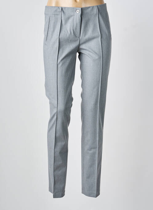 Pantalon slim gri BRUNO SAINT HILAIRE femeie