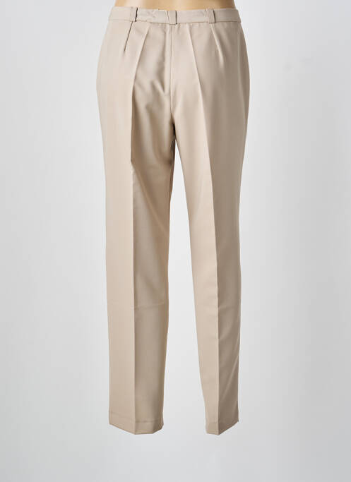 Pantalon slim bej ANNE KELLY femeie
