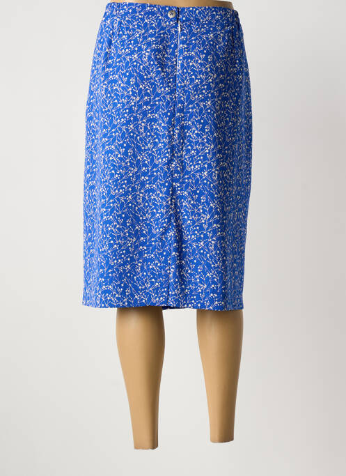 Fustă midi albastru PAUL MATIS femeie