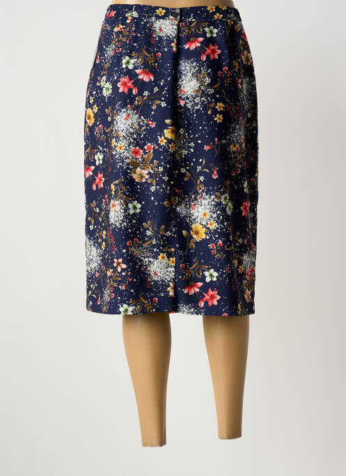 Fustă midi albastru PAUL MATIS femeie