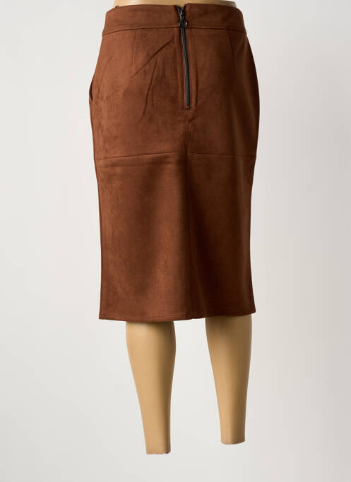 Fustă midi maro BETTY BARCLAY femeie