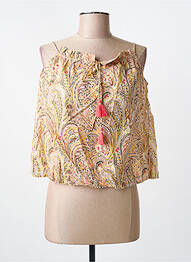 Top bej ME-TISSE femme
