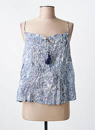 Top albastru ME-TISSE femme