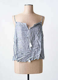 Top gri ME-TISSE femme