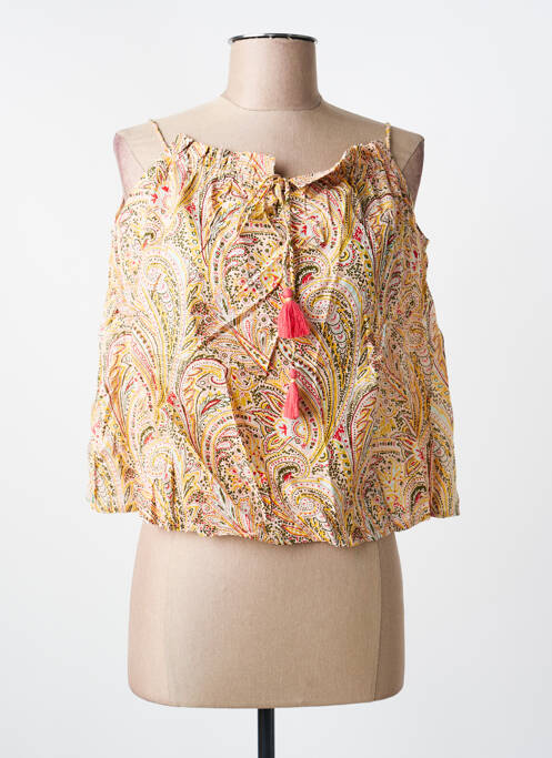 Top bej ME-TISSE femeie