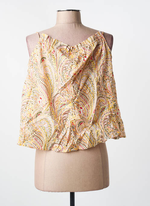 Top bej ME-TISSE femeie